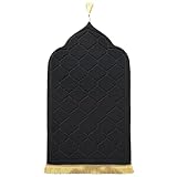 LAVAMOND Gebetsteppich Beten Teppich Muslim Gepolstert Muslimischer...