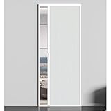 Falttür Falttür ohne Bohren Akkordeontür mit Rahmen für Schrank,...