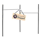 HUDORA Turnreck Fabian Standard/Pro - einfache/doppelte Turnstange für...