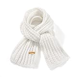 ORANZT Gestrickter Schal Lange Weiche Winter Strickschal Einfarbig Mode...