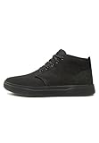 Timberland Herren Davis Square F/L Sneaker Halbhoch, Schwarz (Blackout...