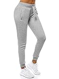 OZONEE Damen Jogginghose Hose Trainingshose Sporthose Freizeithose Motiv...