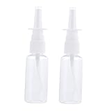 WEKAMOS 2 Stück Nasenspray Flaschen Pet Kunststoff Wiederverwendbar...