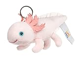 Uni-Toys - Axolotl mit Schlüsselanhänger - 15 cm (Länge) -...