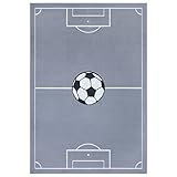 Hanse Home Home Adventures Kinderteppich Fußball - Kurzflor Teppich Junge...