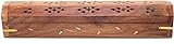 Bramble & Jones Leaf-Solid Wood Räucherstäbchen-Aufbewahrungsbox aus...
