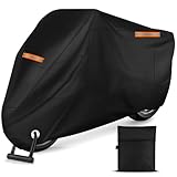 Cirulli Motorrad abdeckplane,Wasserdicht, Winddicht und Winterfest. Aus...
