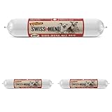 DeliBest Swiss MENU Rind-Menu mit Reis I Nassfutter für Hunde aus 100%...