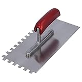 HELPMATE - gezahnte Glättekelle 10x10 mm - Profi Zahnspachtel hergestellt...