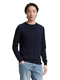 TOM TAILOR Herren 1012819 Basic Strickpullover Mit Crewneck, 13160 -...