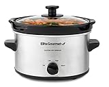 Elite Gourmet MST-275XS Schongarer, elektrisch, oval, einstellbare...