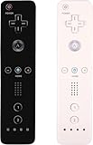 LeonDesigns Wii Controller 2 Pack Wii u Remote mit Silikongehäuse und...