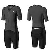 Lo.gas Herren Pro Trisuit Kurzarm Triathlonanzug für Ironman-Rennen und...