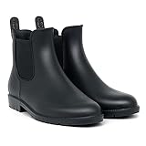 Geweo Gummistiefel Damen Halbhoch Chelsea Herren Wasserdicht Regenstiefel...