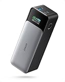 Anker 737 Power Bank, 140w 24000mAh Powerbank mit 3 Anschlüsse, Digitales...