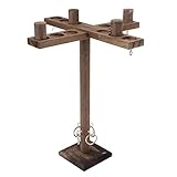 RIZGHWOY Haken- und Ringspiel, Rasantes, Interaktives Wurfspiel aus Holz...