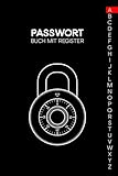 Passwort Buch mit Register: Organizer und Manager deiner Passwörter mit...