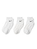Nike Herren Everyday Cushion Ankle-sx7667 Socken, Weiß (White/Black/100),...