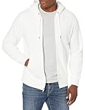 Amazon Essentials Herren Fleece-Kapuzenpulli mit durchgehendem...