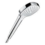 hansgrohe Croma Select E - Duschkopf, Handbrause mit 3 Strahlarten,...