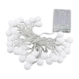 UTHCLO Bunte LED Lichterkette mit Batteriebetriebenen Dekorative...