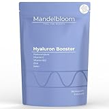 Mandelbloom Hyaluron-Booster - Hyaluronsäure Kapseln mit Vitamtin C, B12,...