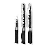FIVI Messer Set 3-teilig ROLF, BERND, LUCA | Premium Küchenmesser aus...