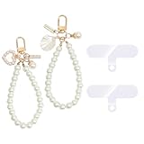 RDNKVB 2pcs Perlen Handykette Handyanhänger Handyperlen Lanyard Handyband,...