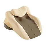 FLCPJGV Keilkissen Memory Foam Waschbarer Bezug Komfortable Rückenstütze...