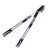 VNNHGB Gartenschere, Gartenschere, Teleskop-Amboss-Schere mit langem Griff,...