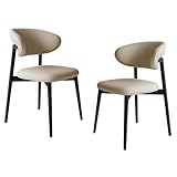 GAORUTO Esstisch-Zimmerstühle, 2er-Set, Küche, Moderne Holzstühle,...