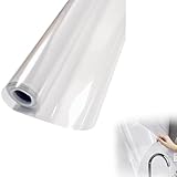 ZFRITP 1 Stück Transparent Wandschutzfolie Elektrostatisch, 40 × 300CM...