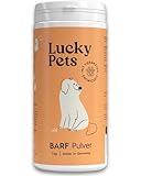 Lucky Pets Barf Pulver für Hunde 1 Kg TESTSIEGER I Mineralien und Vitamine...