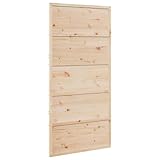 vidaXL Scheunentür, Holzschiebetür Platzsparend, Zimmertür...