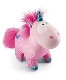 NICI Kuscheltier Einhorn Midnight Floral 22 cm – Stofftier aus weichem...