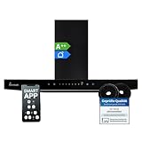 KKT KOLBE Dunstabzugshaube 60 cm | Wandhaube | Umluft | Abluft | Edelstahl...