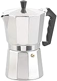 Cucina di Modena Espressokocher: Espresso-Kocher für 9 Tassen, 400 ml,...