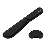 ELZO Handballenauflage Tastatur und Maus, Ergonomische Faltbar Wrist Rest,...
