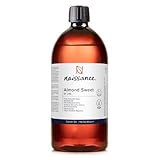 Naissance Natürliches Süßes Mandelöl (Nr. 215) 1 Liter – Vegan,...