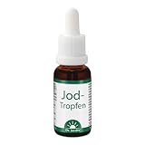 Dr. Jacob's Jod-Tropfen I 20 ml, 400 Tropfen à 150 µg I Lebenswichtiges...