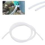 2 Meter Silikonschlauch 2mm x 4mm, Transparente Lebensmitteltaugliche...