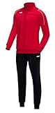 JAKO Kinder Trainingsanzug Polyester Classico, rot, 152, M9150