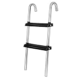 Ultrasport Trampolin Leiter 75 cm - Rutschfeste und Extra Stabile Leiter...