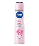 NIVEA Rosenblüte Deo Spray (150 ml), Anti-Transpirant schützt 48h vor...