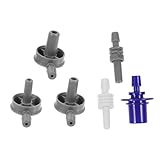 Yardwe 6 Stück Blutdruckmanschetten Adapter Abs Zubehör Schlauchanschluss...