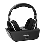 TechniSat STEREOMAN 2 V2 - kabelloser 2,4GHz Funkkopfhörer (für Fernseher...