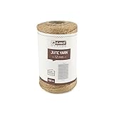 D.RECT 100m Jute-Schnur Natur Braun Jute-Kordel | Packschnur Geschenk-Band...