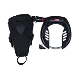ABUS Rahmenschloss PRO Shield XPlus 5955 NR - Fahrradschloss-Set mit...