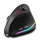 zelotes Kabellose Bluetooth Maus mit Joystick,24.000 DPI,11 Programmierbare...