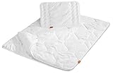 sleepling 194479 Baby Babybetten Set, 4-Jahreszeitenbettdecke Bettdecke 100...